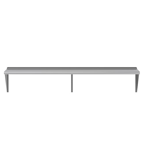 18 in. x 72 in. Stainless Steel Wall Mount Shelf (18 in. x 72 in.)