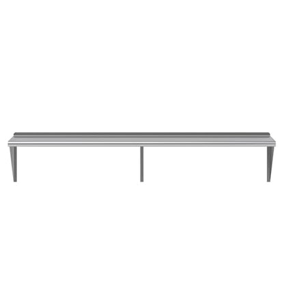 18 in. x 72 in. Stainless Steel Wall Mount Shelf (18 in. x 72 in.)