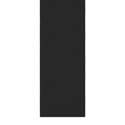 2x7 Rug Runners for Hallways (Solid Black)
