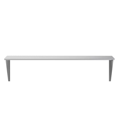 18 in. x 60 in. NSF Stainless Steel Tubular Wall Shelf (18 in. x 60 in.)