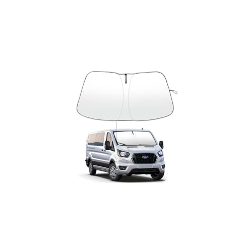 Front Windshield Sunshade fit for Ford Econoline E (Fit for Ford Transit 2015-2026)
