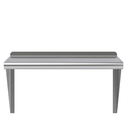 24" Long X 16" Deep Stainless Steel Wall Shelf (24 in. x 16 in.)