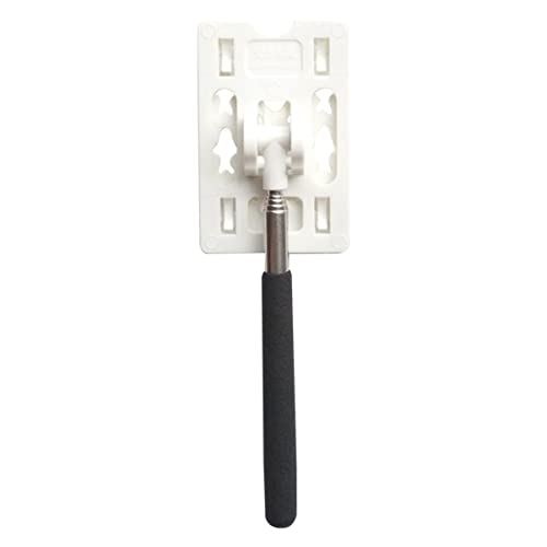 Telescopic Rod Card Holder Reacher (White)