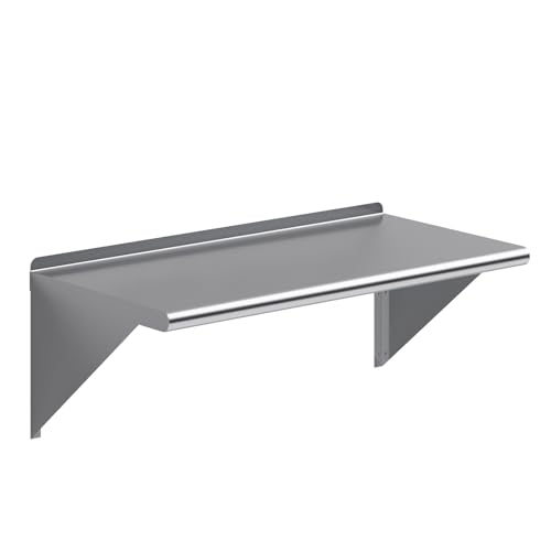 18 in. x 36 in. Stainless Steel Wall Mount Shelf (18 in. x 36 in.)