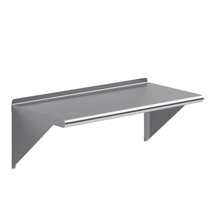 18 in. x 36 in. Stainless Steel Wall Mount Shelf (18 in. x 36 in.)