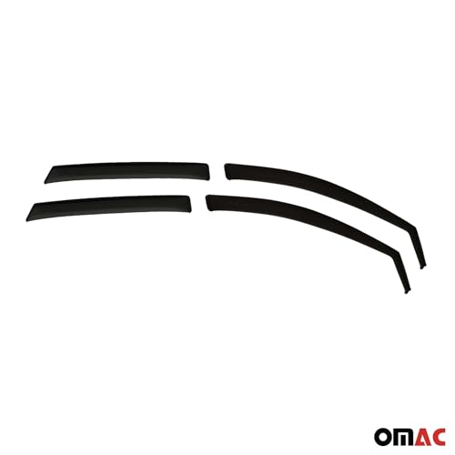Window Visor Vent Rain Deflector for Hyundai Tucson 2016 (Tucson 2016-2021 / Wind Deflector / In-Channel)
