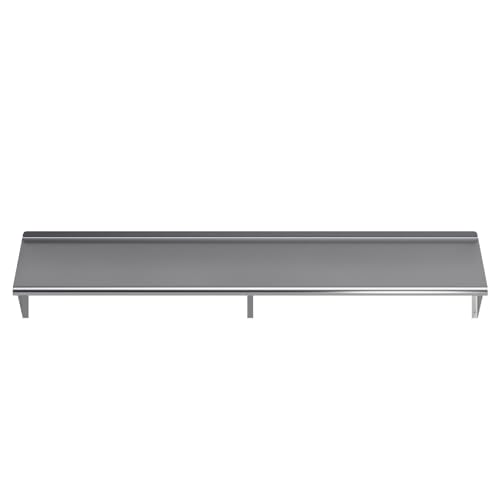 16 in. x 72 in. Stainless Steel Wall Mount Shelf (16 in. x 72 in.)