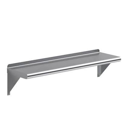 10 in. x 36 in. Stainless Steel Wall Mount Shelf (10 in. x 36 in.)