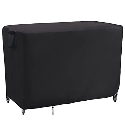 Outdoor Table Cover for Wicker Bar Cart 48''L x 18''W x 36''H