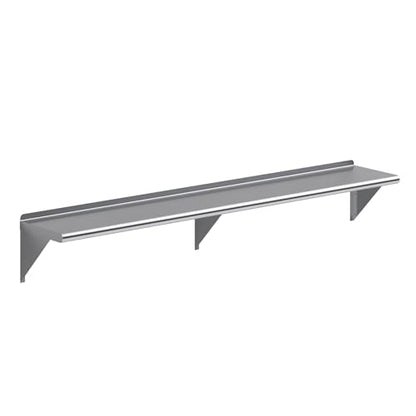 12 in. x 72 in. Stainless Steel Wall Mount Shelf (12 in. x 72 in.)