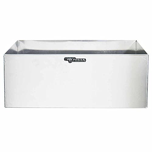 430 Double Aluminum Utility Fuel Jug Holder Rack Fits Two 5 Gallon Gas Containers (Silver)