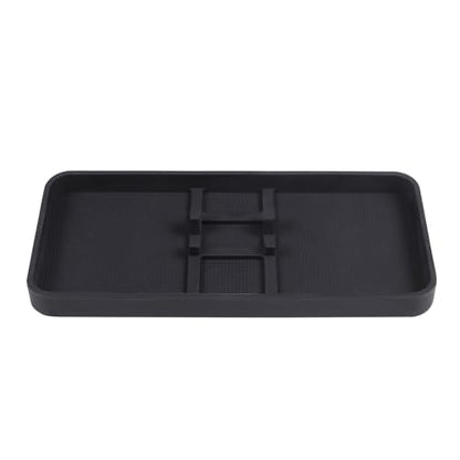 Center Console Dash Organizer Compatible with Tesla Model 3 2023 2024 Dashboard Table Tray Storage Box Dash Phone Holder Container Box Anti (Fit Tesla Model 3)