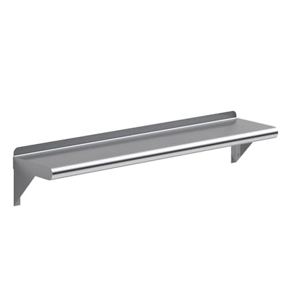 8 in. x 36 in. Stainless Steel Wall Mount Shelf (8 in. x 36 in.)