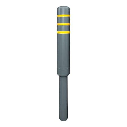 Metal Safety Bollard (Gray (1pcs))