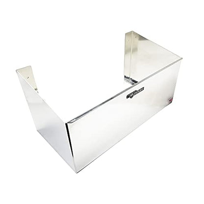 Double Utility Fuel Jug Holder Organizer Storage Rack (Silver)