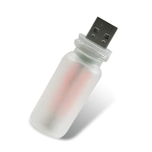 Car USB Atmosphere Lamp (1 PC / Pink)