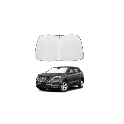 2026 Upgrade Foldable Front Windshield Sunshade fit for Ford Edge 2015 (Fit for Ford Edge 2015-2024)