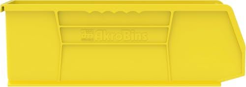30234 AkroBins Plastic Storage Bins (Yellow / Storage Bins Only)