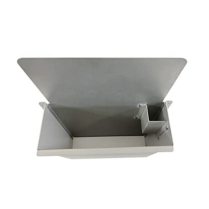 PP3351 Aluminum Wall Mount Floor Jack Holder Pouch Stabilizer (Silver)