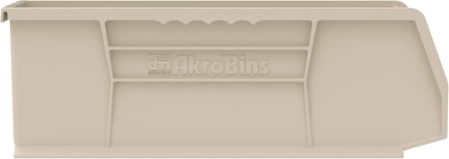 30234 AkroBins Plastic Storage Bins (Stone / Storage Bins Only)