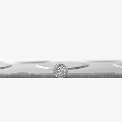 2.5mm Thick Commercial (7.5 Ft x 140 Ft / Coin Stainless Steel)