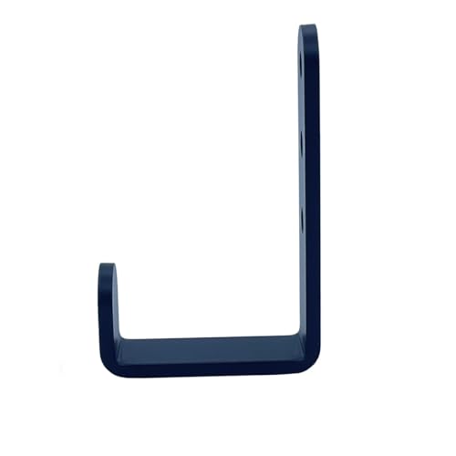 4 Pcs Black Heavy Duty Metal j Hooks for Hanging 230 lbs (Large)