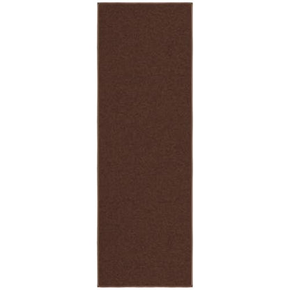 2x5 Kitchen Rug Runner (Solid Brown)