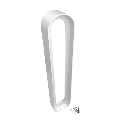 Modern Commercial Bike Rack (White)