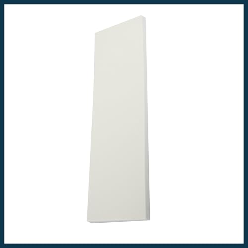 400x120x15mm 2pcs Car Garage Wall Guard Door Bumper Protector Anti Collision Waterproof White Automotive Parts