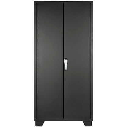 Tool Storage Cabinet with Bin Mounts (Yellow / 132 bins, 36” W x 24” D x 78” H)