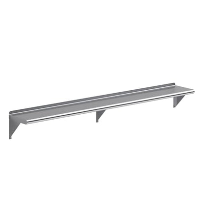10 in. x 72 in. Stainless Steel Wall Mount Shelf (10 in. x 72 in.)