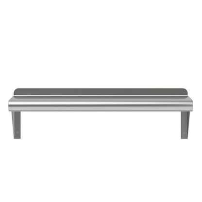8 in. x 24 in. Stainless Steel Wall Mount Shelf (8 in. x 24 in.)