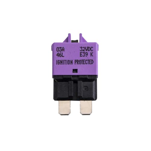 Circuit Breaker Blade Fuse E39 Manual (1 Pack / 3A)