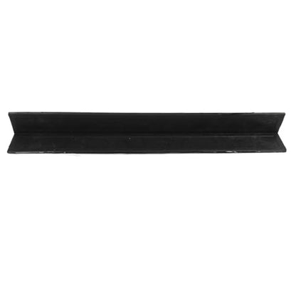 Garage Wall Protector Rubber Wall Corner Guard for Parking Garages (Black)