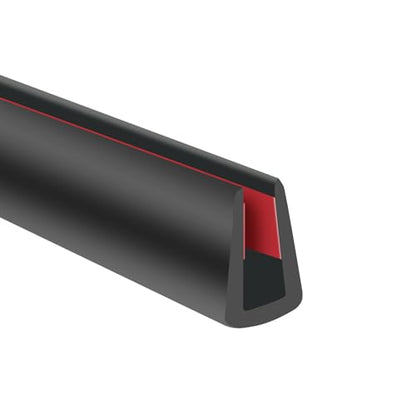 Rubber Edge Trim (Fit 3/16" - L20' / Black)