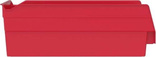 30130 Heavy Duty Plastic Shelf Bins (Red / Bin Box)