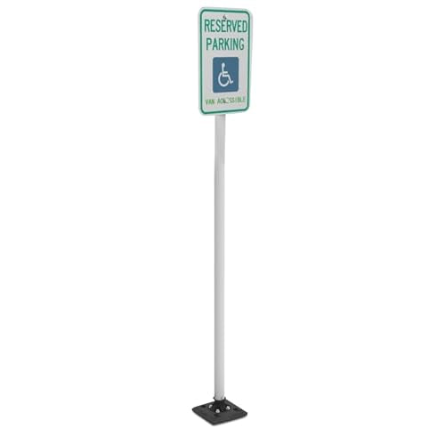 Impact Recovery (White No Cover / 78" Van Accessible Handicap Parking)