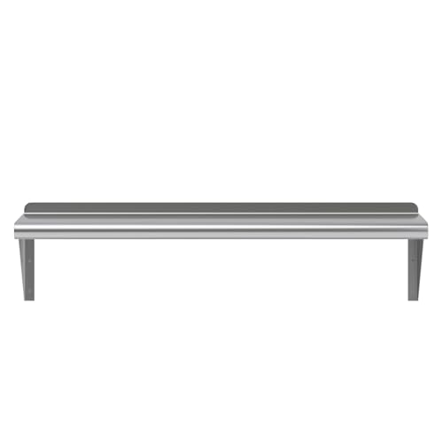 10 in. x 36 in. Stainless Steel Wall Mount Shelf (10 in. x 36 in.)