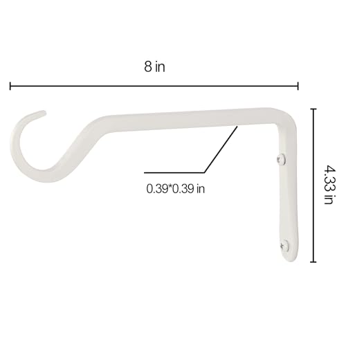 8" Plant Hangers 2 (White / 8in-2-White)