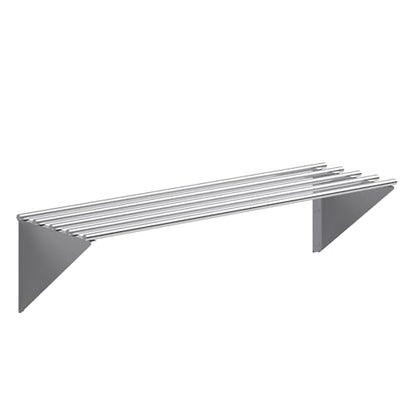 18 in. x 60 in. NSF Stainless Steel Tubular Wall Shelf (18 in. x 60 in.)