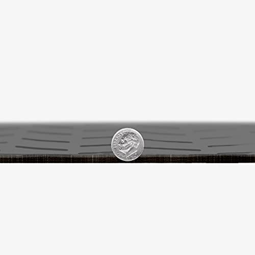 2.5mm Thick Commercial (10 Ft x 40 Ft / Diamond Midnight Black)