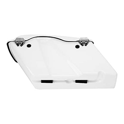 Motorcycle Saddle bags Hard Saddlebags For Harley Touring 1993 (White# / Standard)