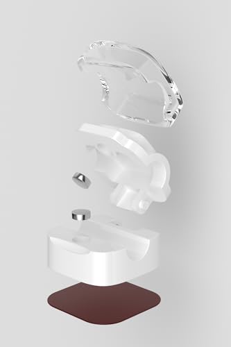 Magnetic Cable Clips (9-Pack White Crystal)