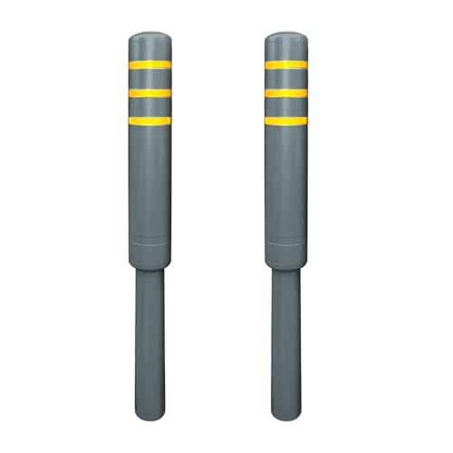 Metal Safety Bollard (Gray (2pcs))