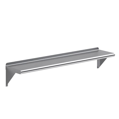 10 in. x 48 in. Stainless Steel Wall Mount Shelf (10 in. x 48 in.)