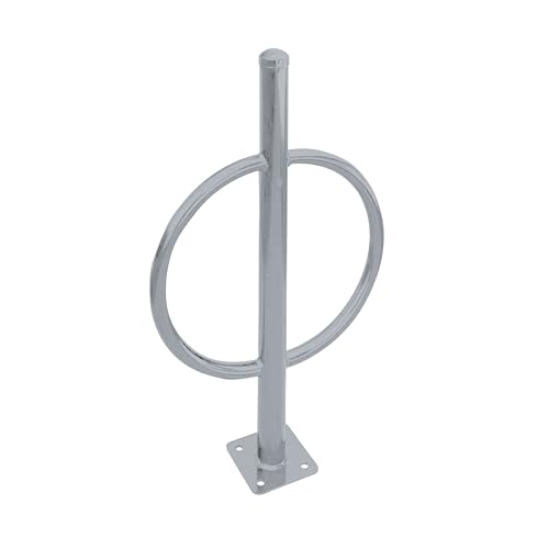 Post and Ring Bike Rack (Gray)