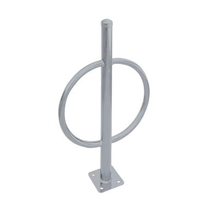Post and Ring Bike Rack (Gray)