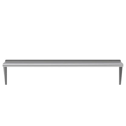 14 in. x 60 in. Stainless Steel Wall Mount Shelf (14 in. x 60 in.)