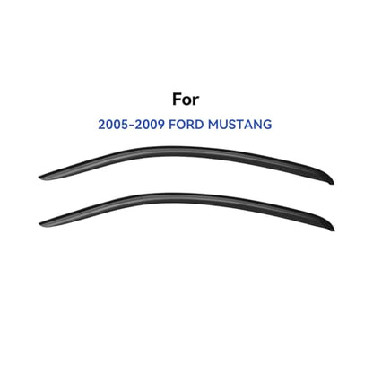 Window Visors Rain Guards for 2005 2006 2007 2008 2009 Ford Mustang (2005-2009 Ford Mustang)