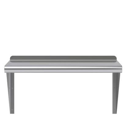 14 in. x 24 in. Stainless Steel Wall Mount Shelf (14 in. x 24 in.)